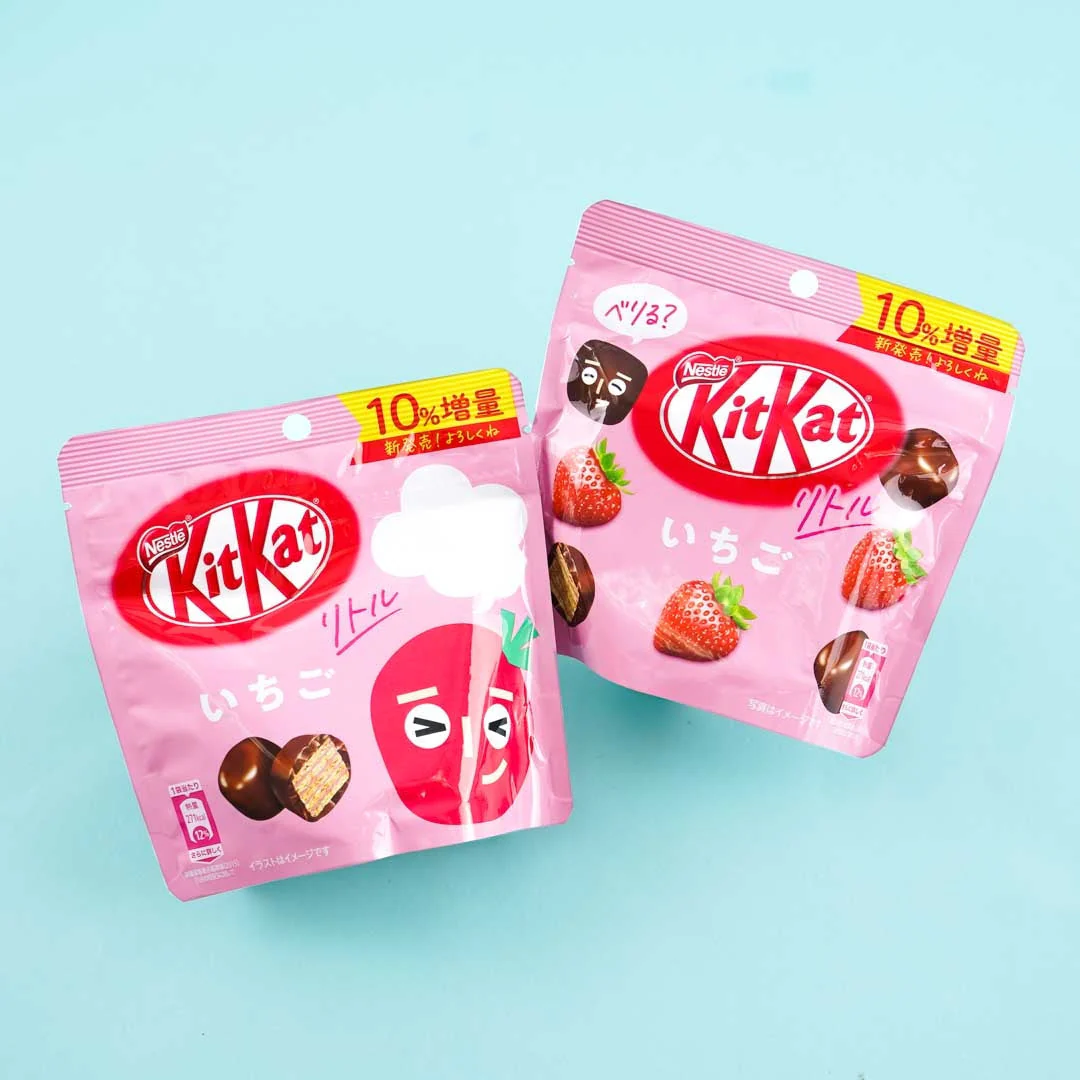 Kit Kat Chocolate Pouch Pack - Little Strawberry - Image 3