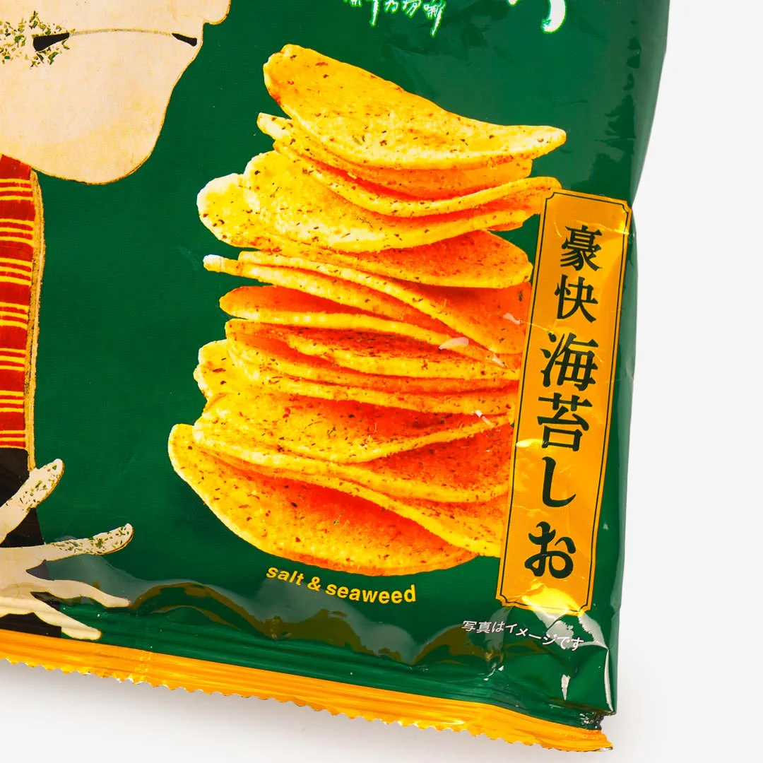 Koikeya Pure Potato Chips - Gokai Nori Shio - Image 2