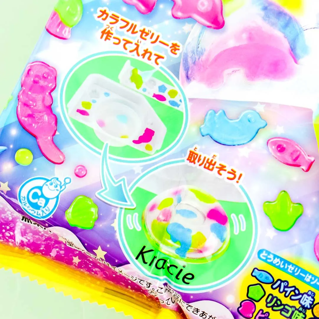 Kracie Colorful Sea Animal Jelly Ring DIY Candy Kit - Image 2