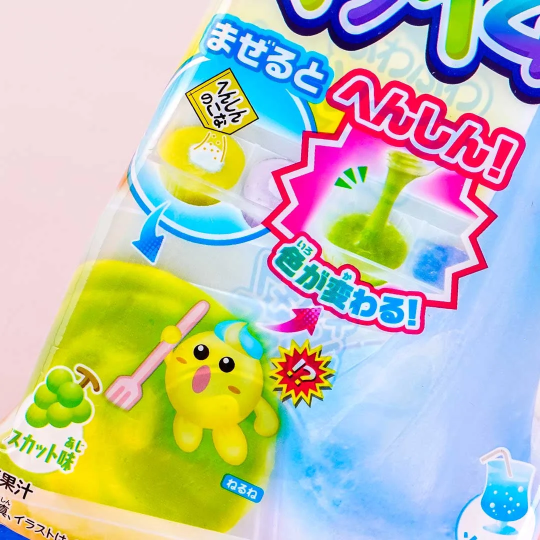 Kracie Dokidoki Slime DIY Candy - Muscat & Soda - Image 2
