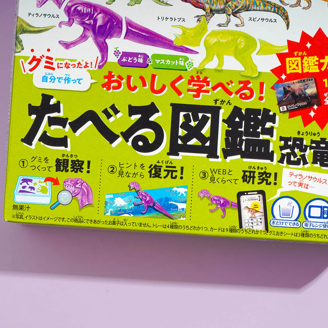 Kracie Eating Encyclopedia DIY Candy Kit - Dinosaurs - Image 2