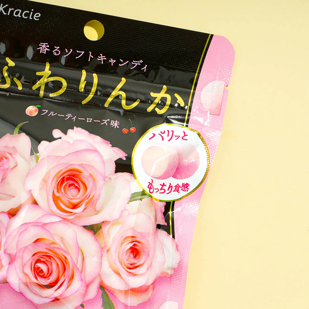 Kracie Fuwarinka Chewy Candy - Rose with Collagen - Image 2