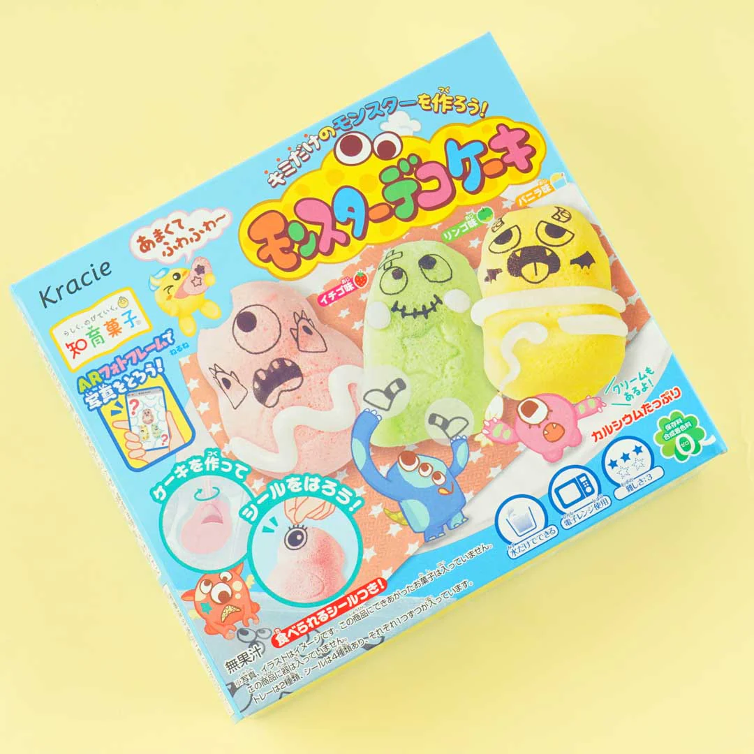 Kracie Monster Deco Cake DIY Candy Set