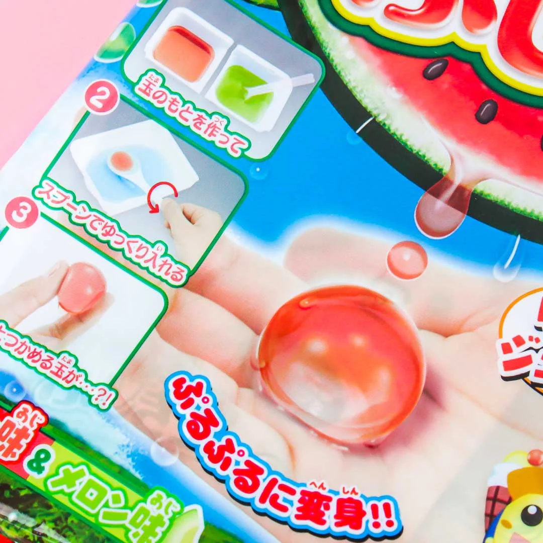 Kracie Mystery Ball DIY Candy Kit - Melon & Watermelon - Image 2