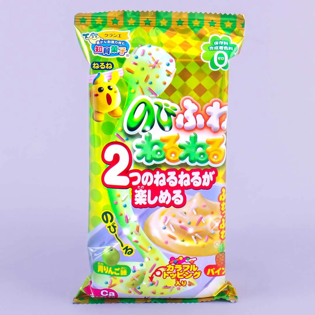 Kracie Nerunerunerune DIY Candy - Green Apple & Pineapple