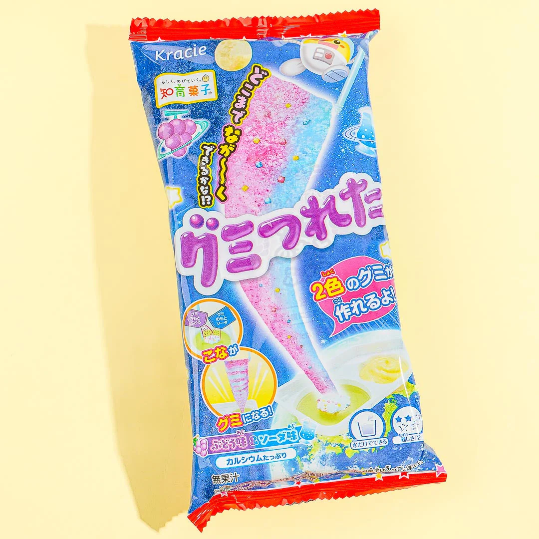 Kracie Tangled Grape & Soda Gummy DIY Candy