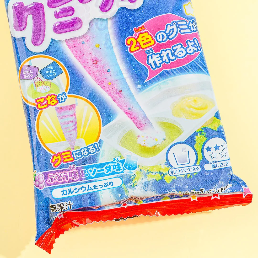 Kracie Tangled Grape & Soda Gummy DIY Candy - Image 2