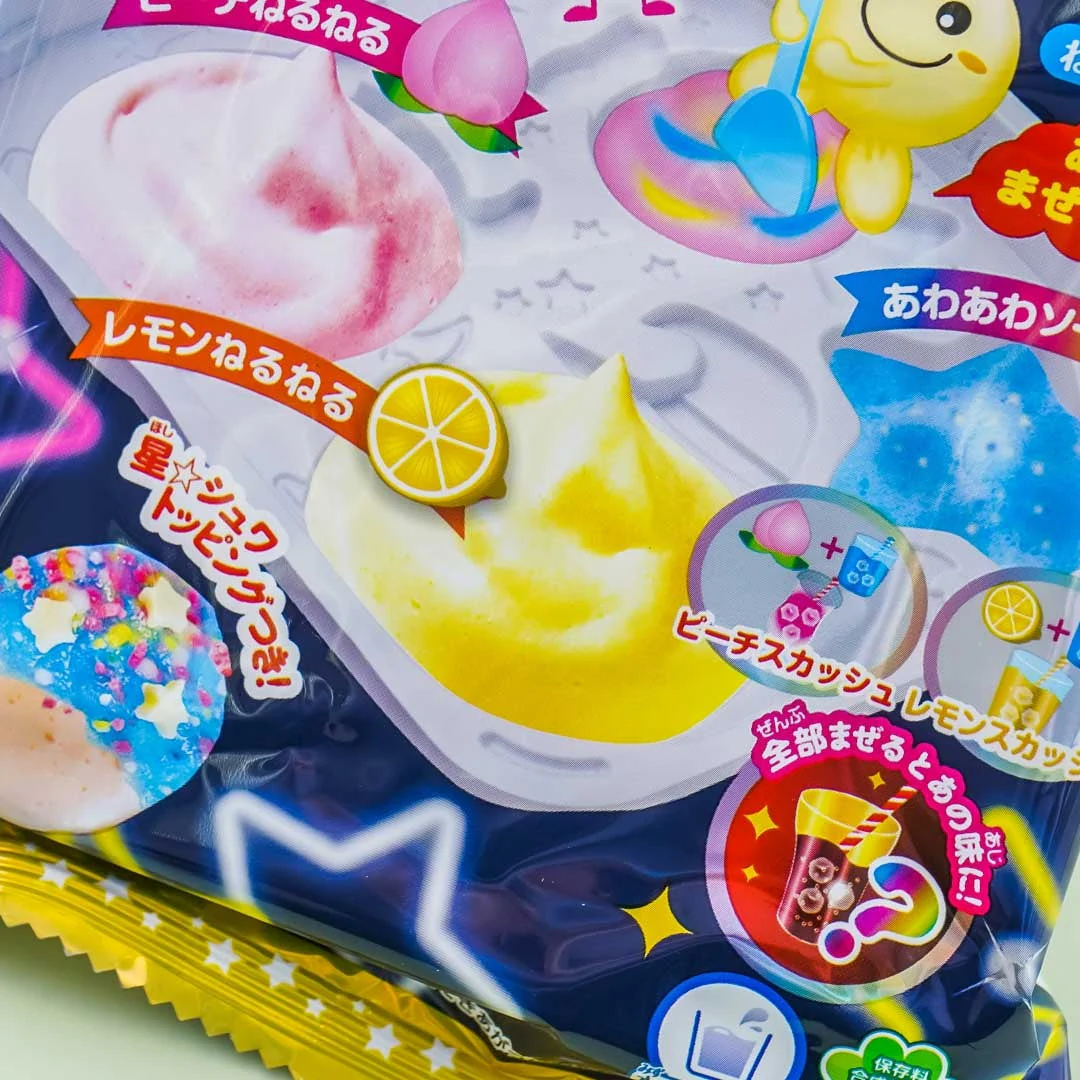 Kracie Wakuwaku Neruneru DIY Candy - Peach & Lemon - Image 2