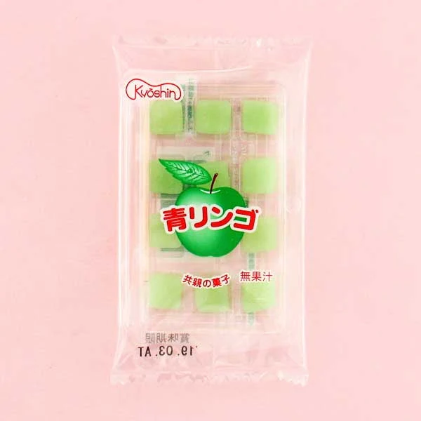 Kyoshin Green Apple Mochi Candies