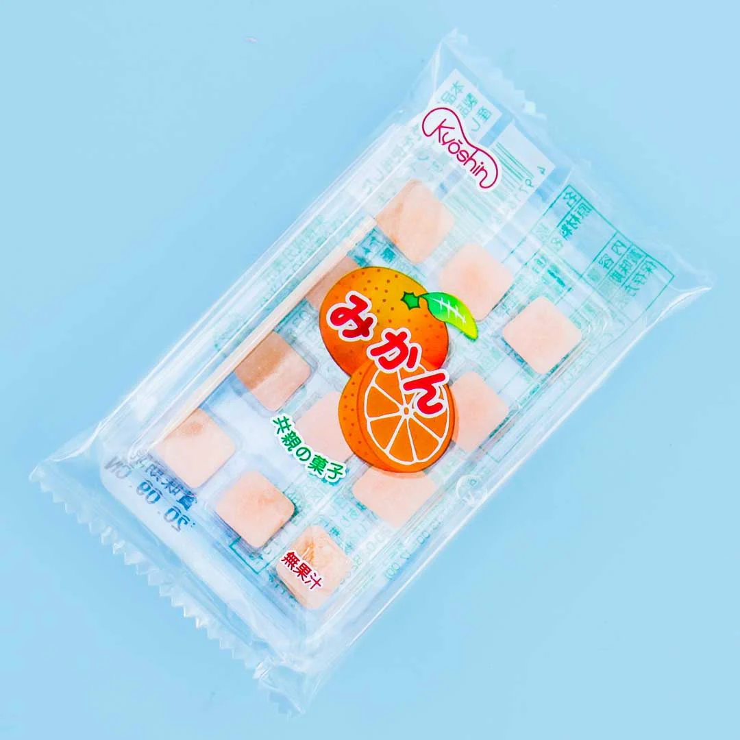 Kyoshin Mandarin Orange Mochi Candy