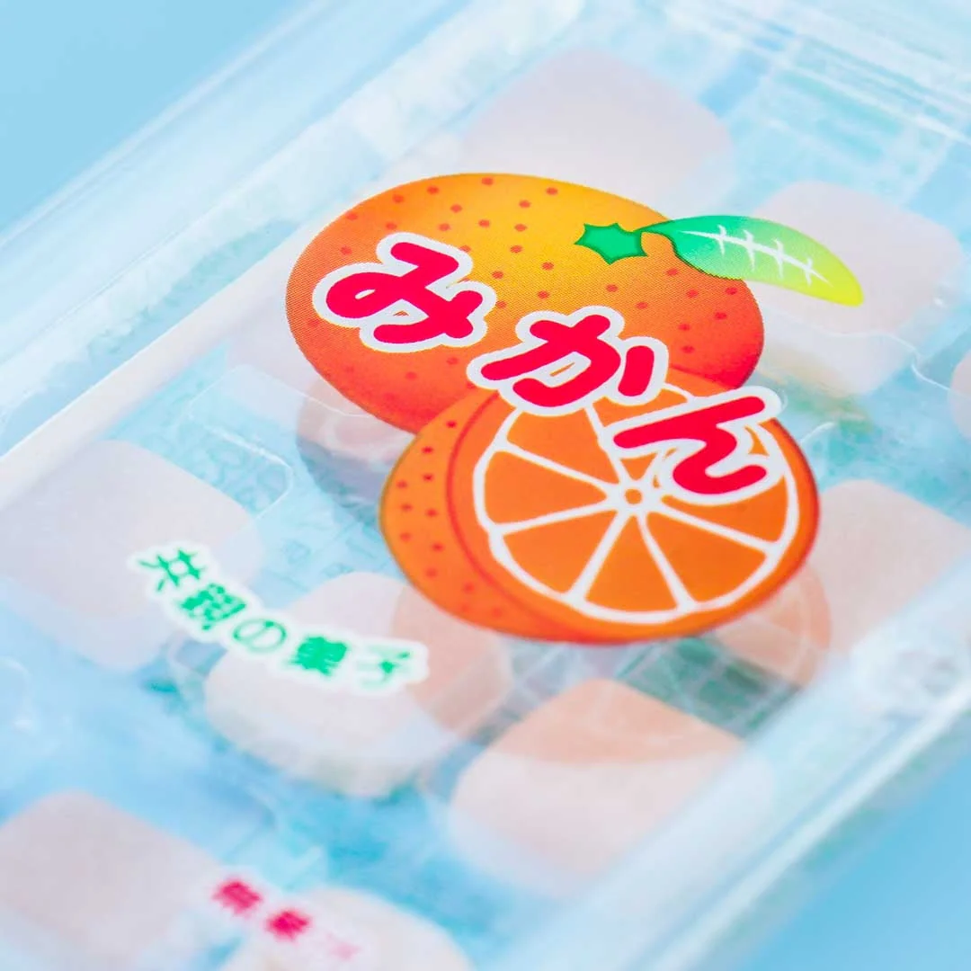 Kyoshin Mandarin Orange Mochi Candy - Image 2