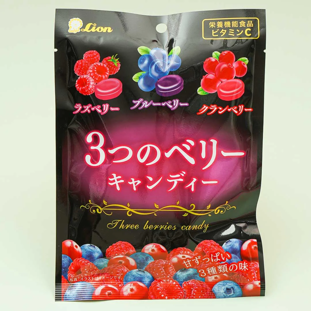 Lion 3 Types Of Berry Candy