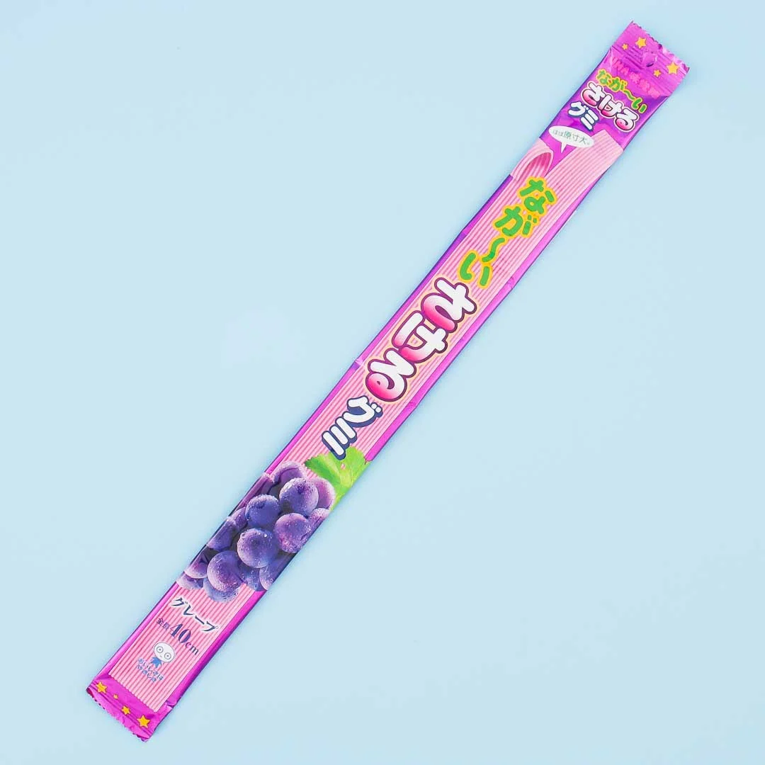 Long Sakeru Peeling Gummy - Grape