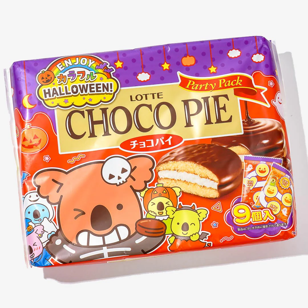 Lotte x Calbee Halloween Choco Pie Party Pack