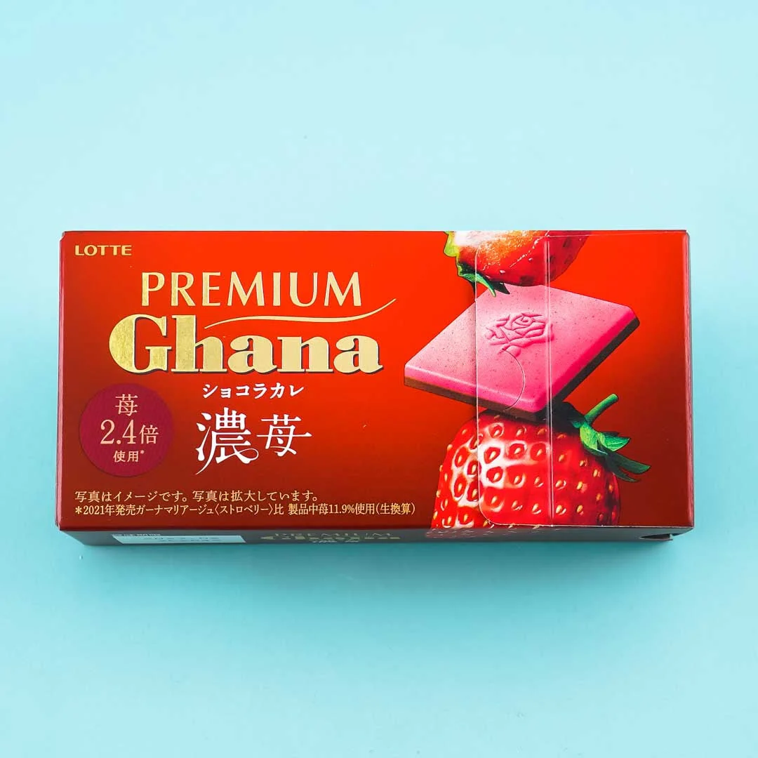 Lotte Premium Ghana Strawberry Chocolate