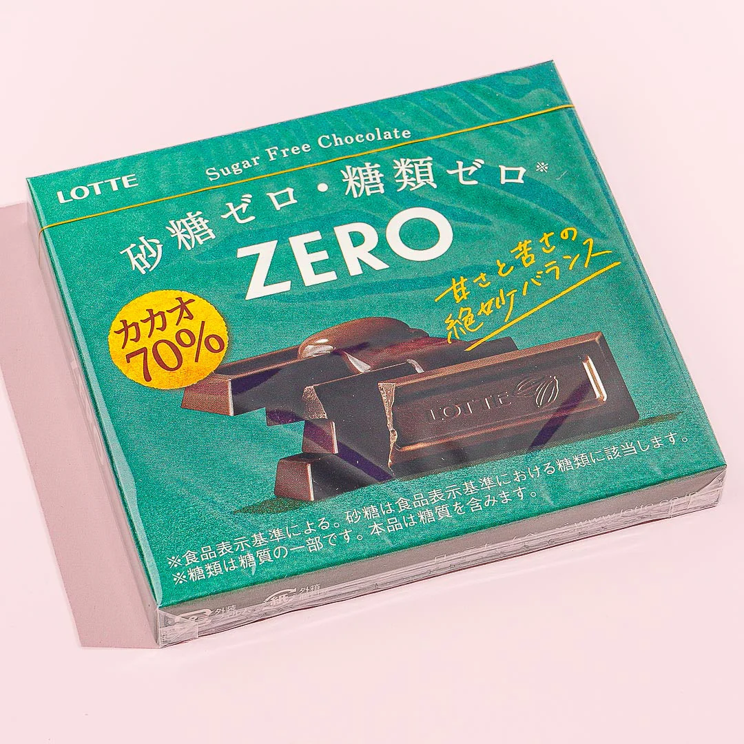 Lotte ZERO Sugar Free Chocolate - 70% Cacao