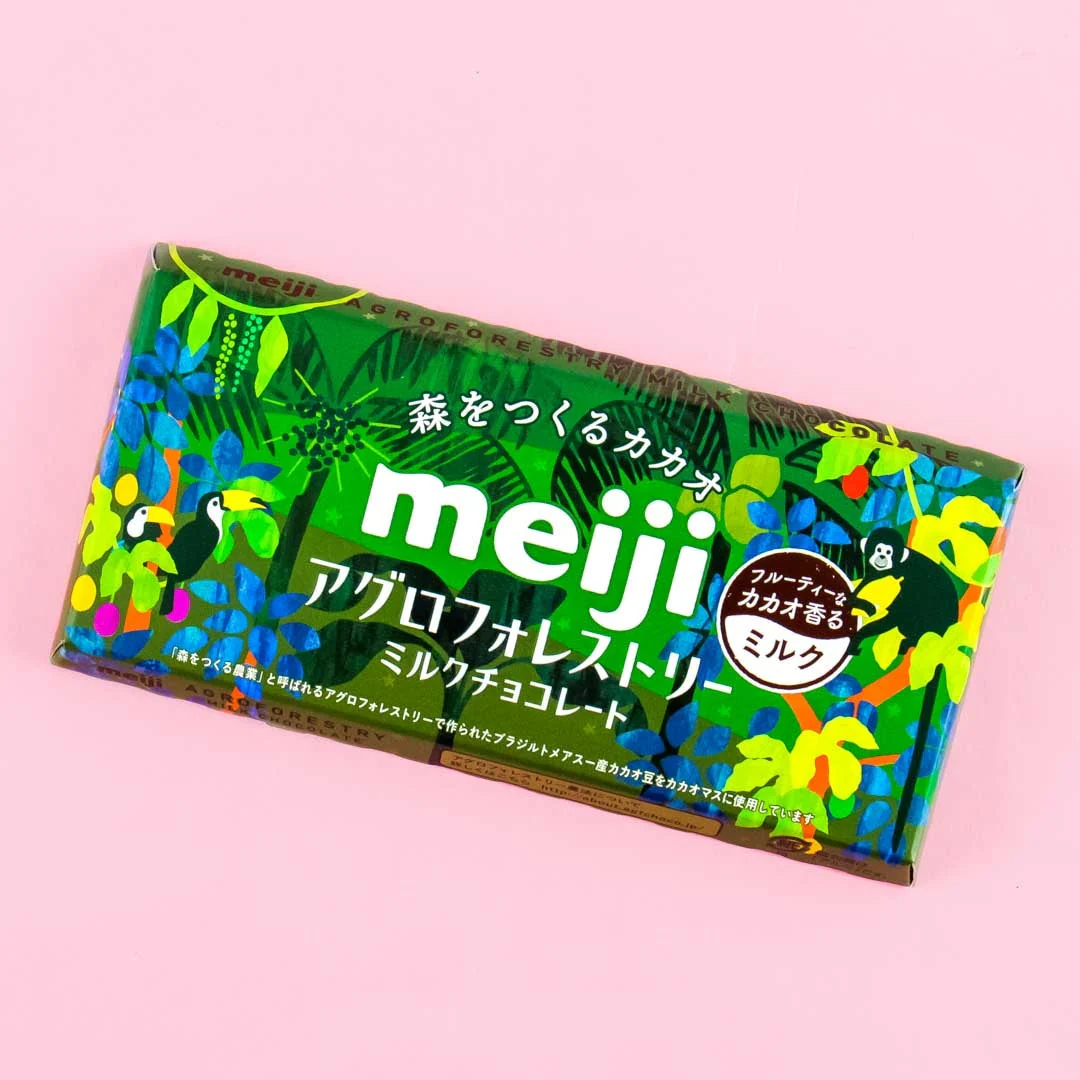 Meiji Agroforestry Milk Chocolate