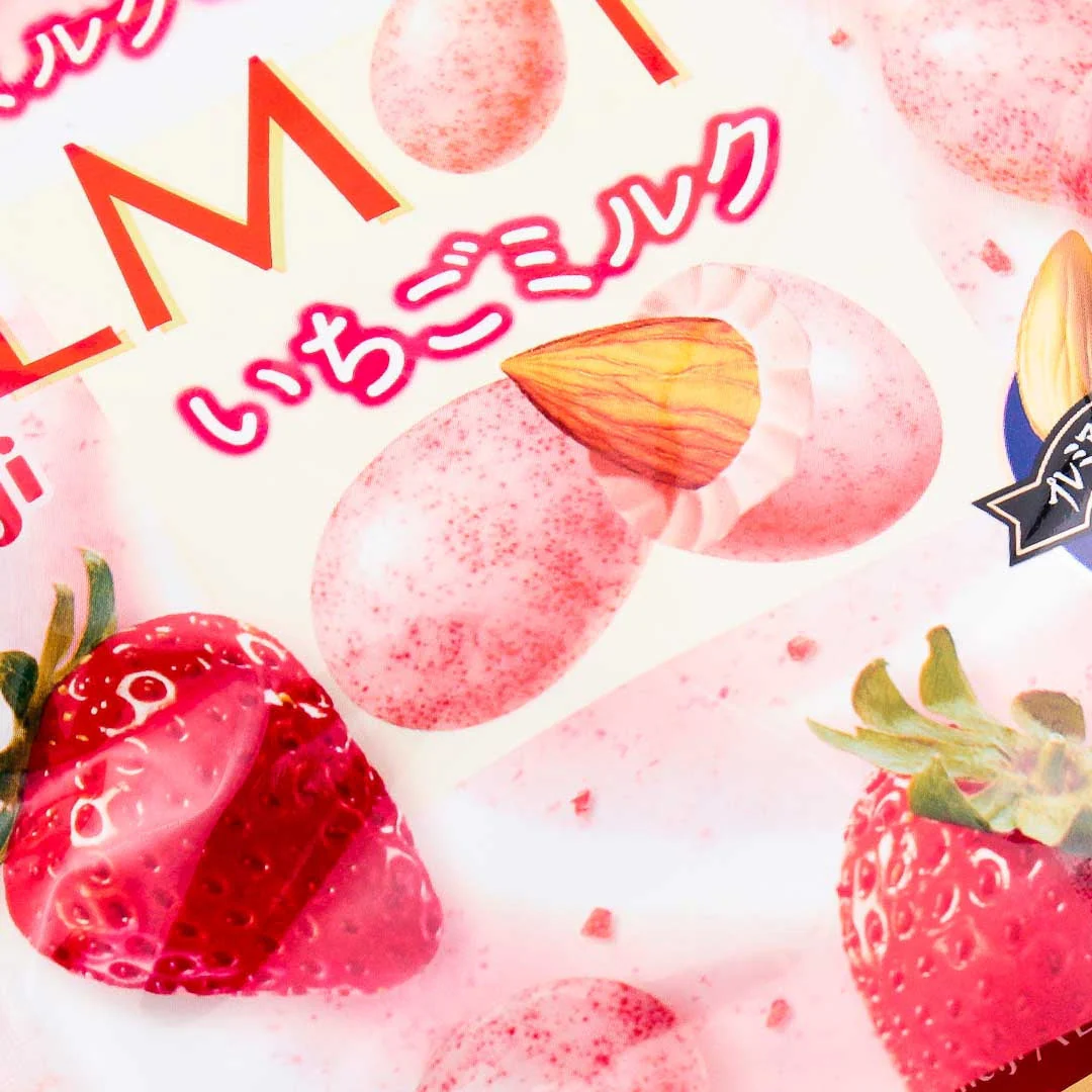 Meiji Almond Chocolate - Strawberry & Milk - Image 2