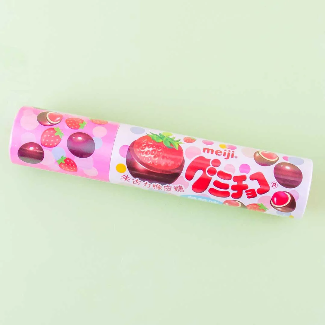 Meiji Gummy Choco - Strawberry