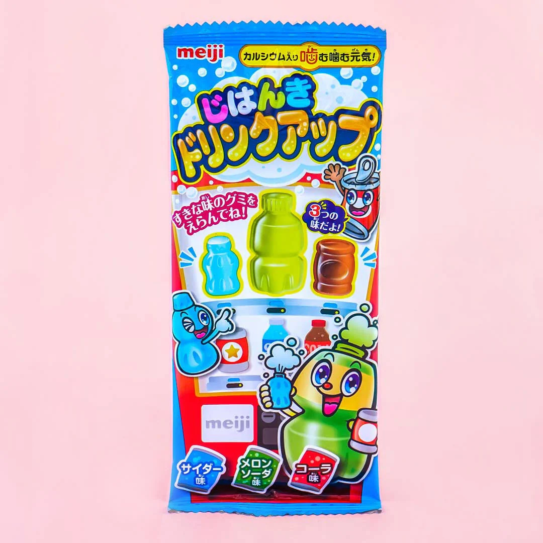 Meiji Jihanki Vending Machine Soda Gummies