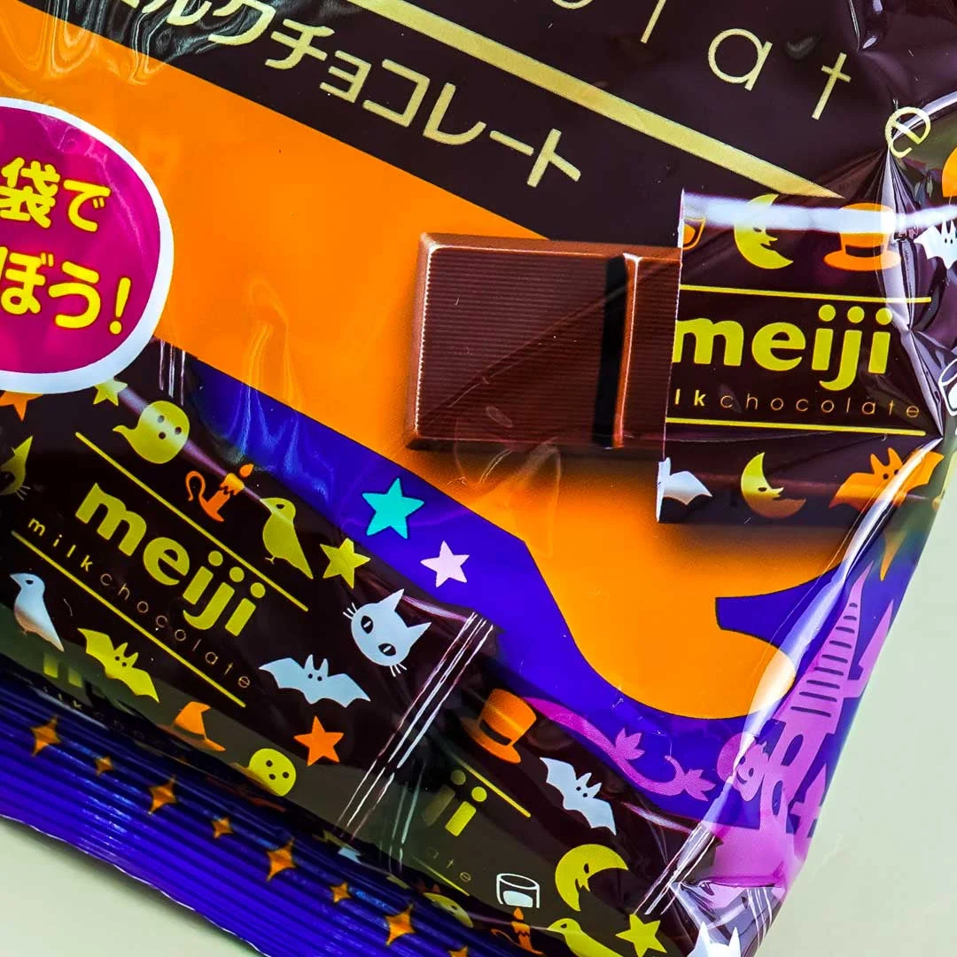 Meiji Milk Chocolate Halloween Big Pack - Image 2