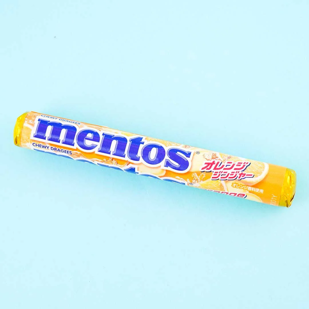 Mentos Orange Ginger Candy