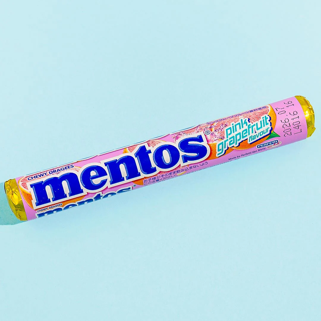 Mentos Chewy Candy - Pink Grapefruit