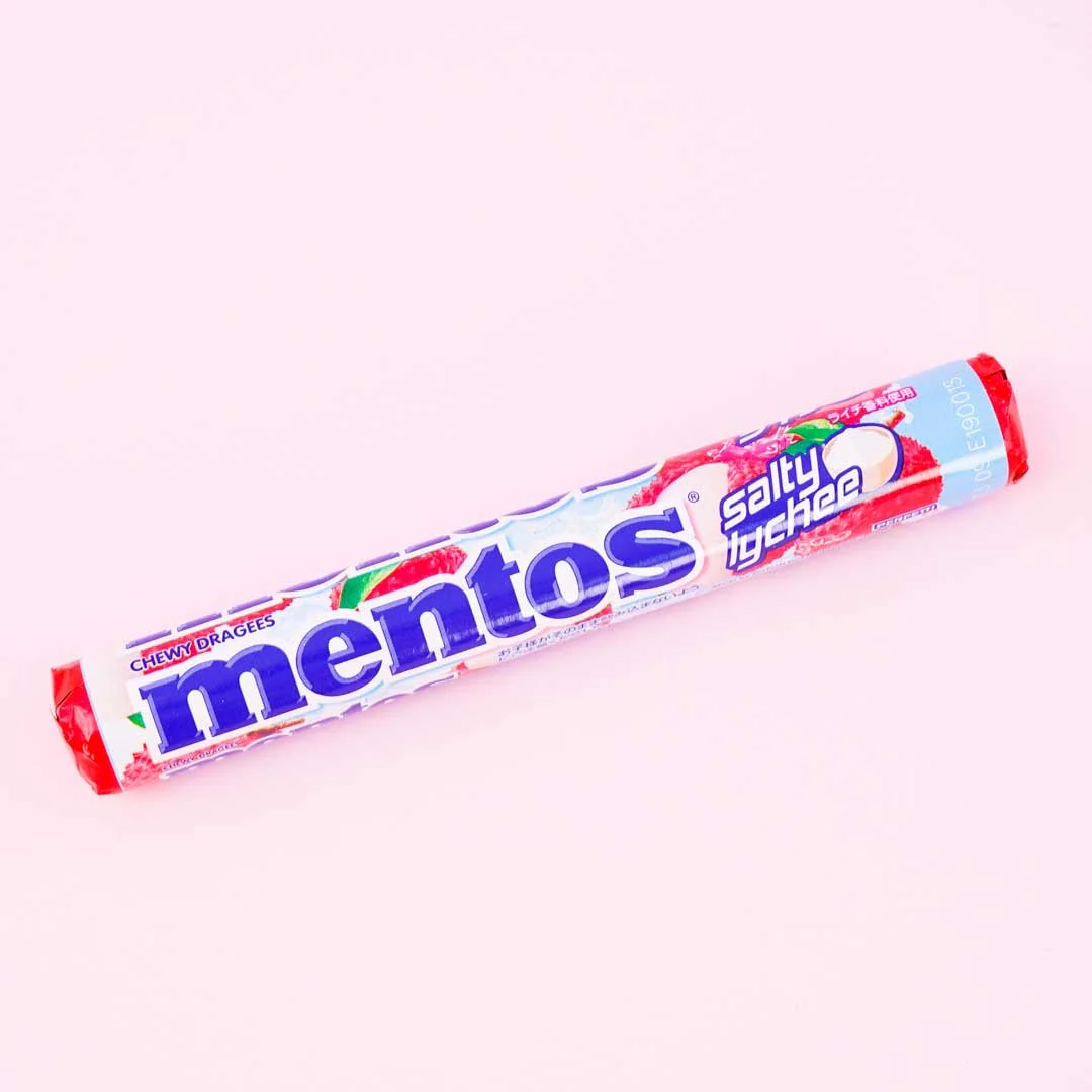 Mentos Chewy Candy - Salty Lychee