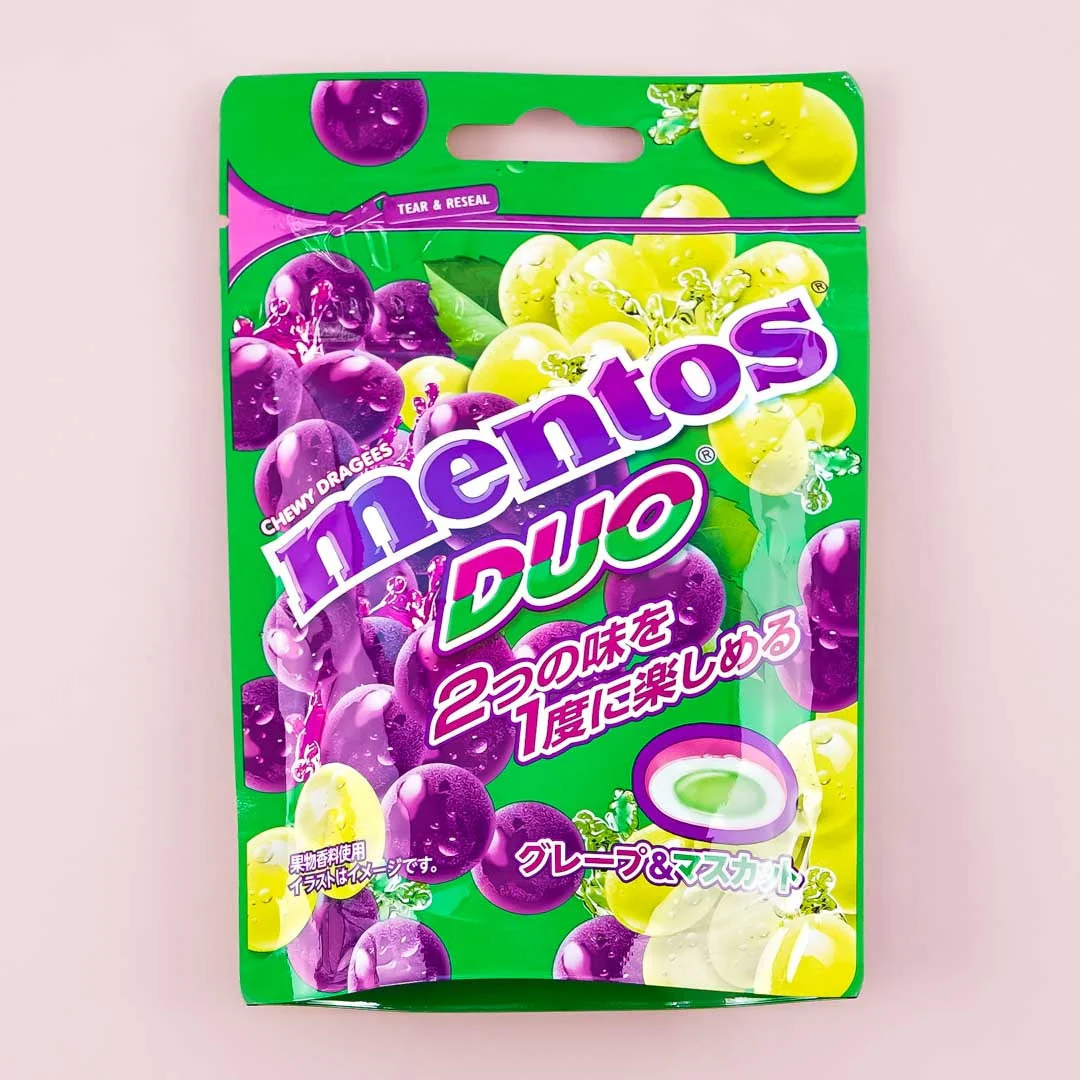 Mentos DUO Candy - Grape & Muscat