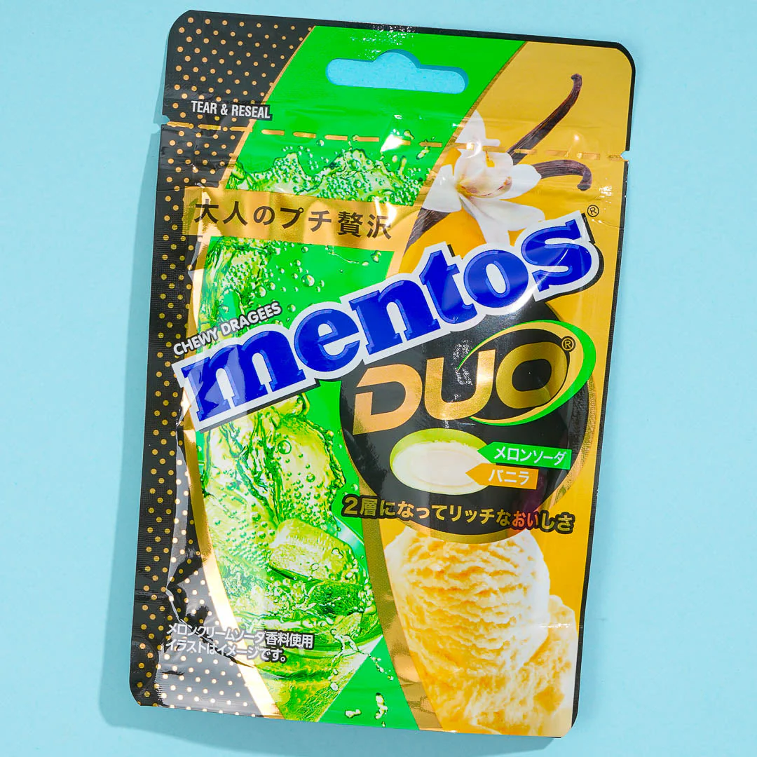 Mentos Duo Candy - Melon Soda & Vanilla
