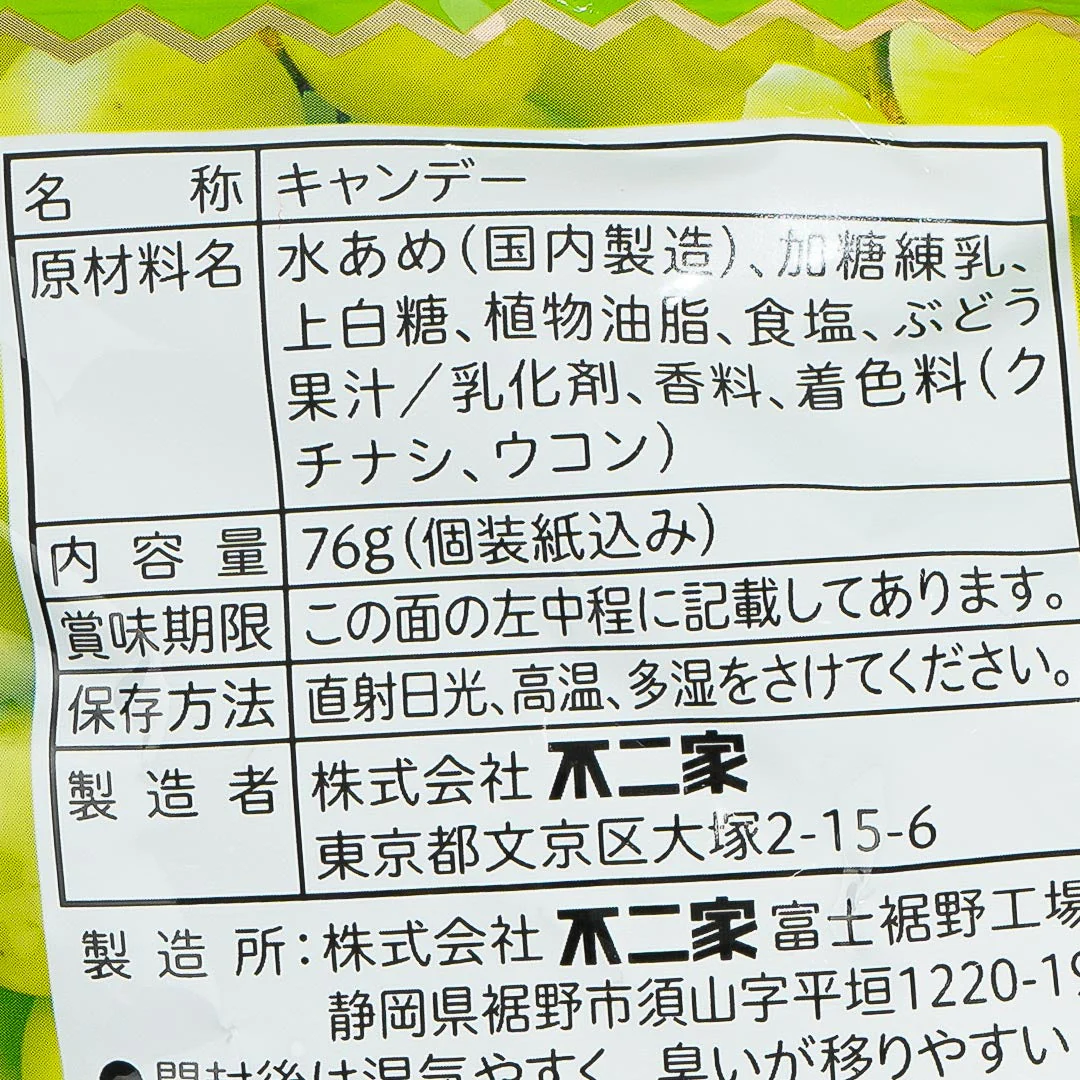 Milky Peko-Chan Candy - Shine Muscat Grape - Image 4