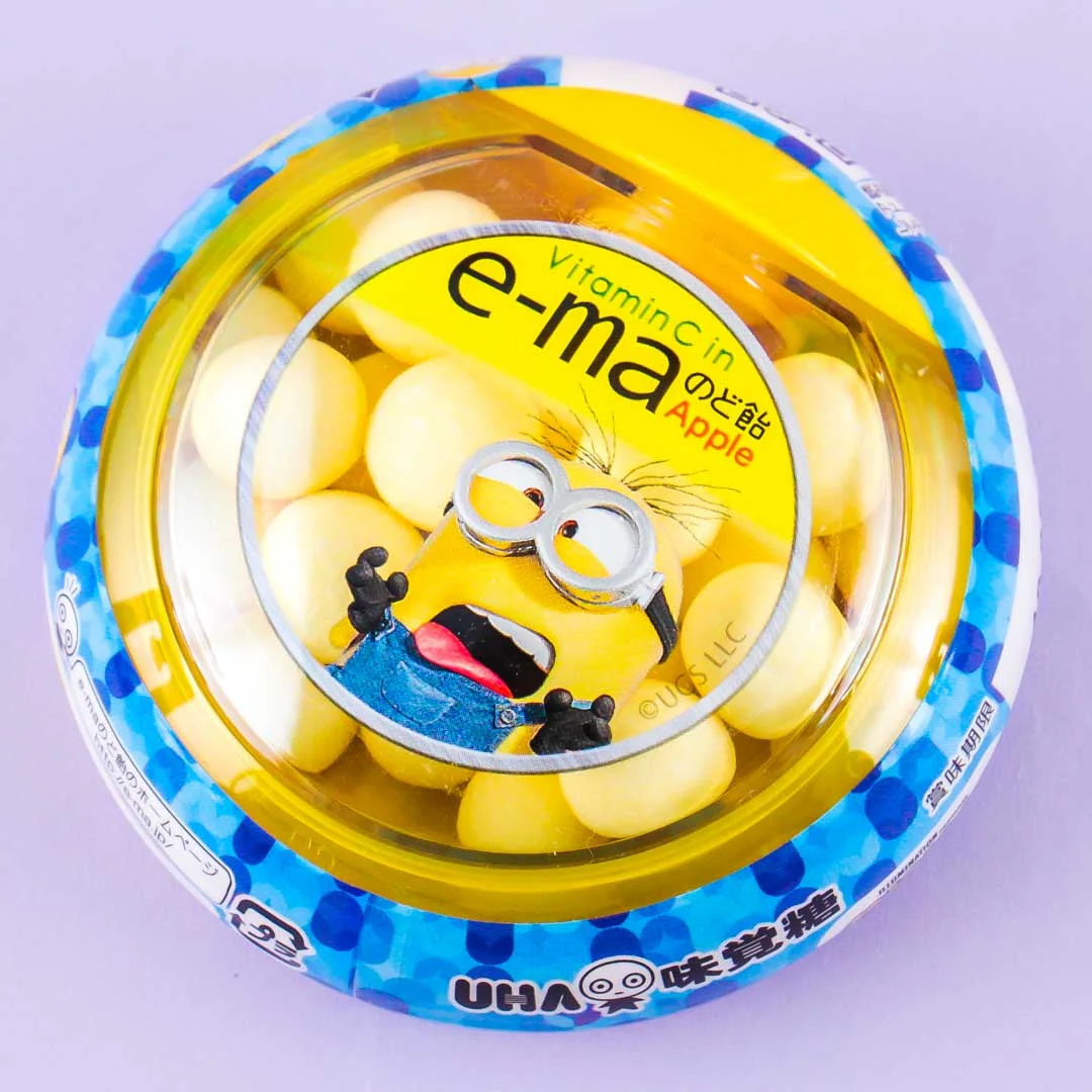 E-ma Screaming Minions Throat Candies - Apple