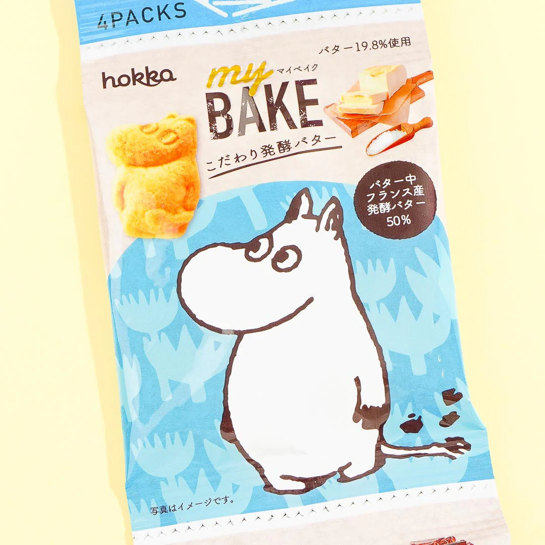 Moomin Chocolate Chip & Butter Biscuits - 4 pcs - Image 2