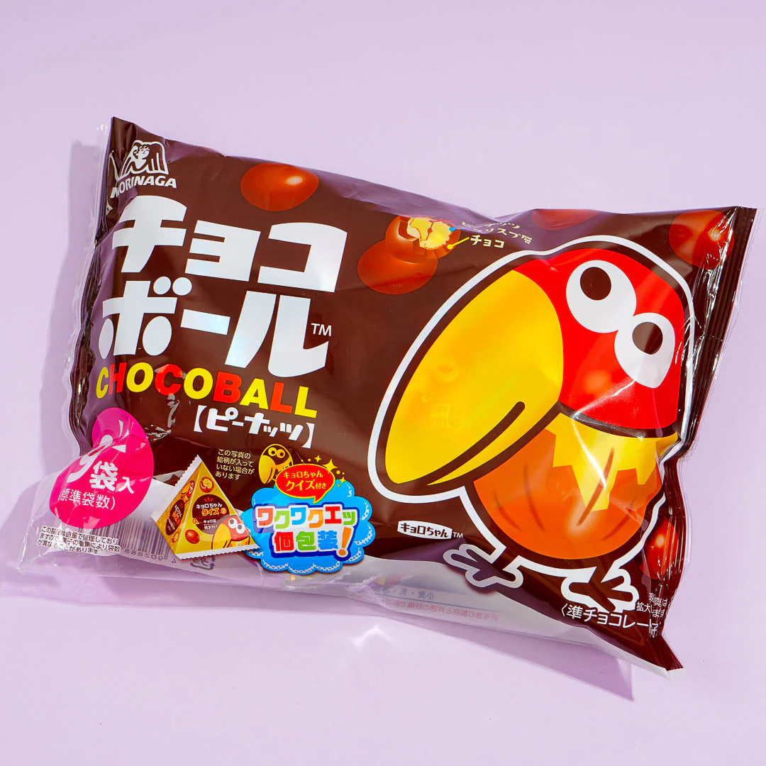 Morinaga Kyorochan Peanut Chocolate Ball - 8 pcs