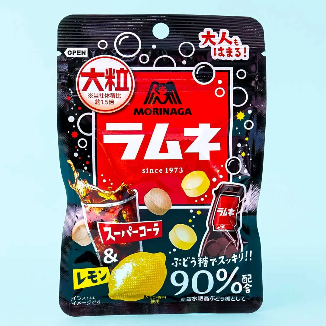 Morinaga Large Ramune Candy - Cola & Lemon