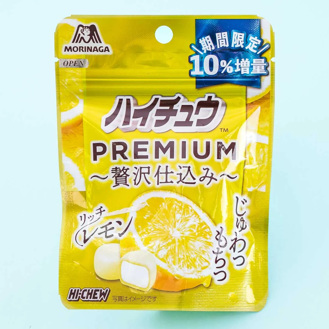 Morinaga Premium Chewy Candy - Rich Lemon