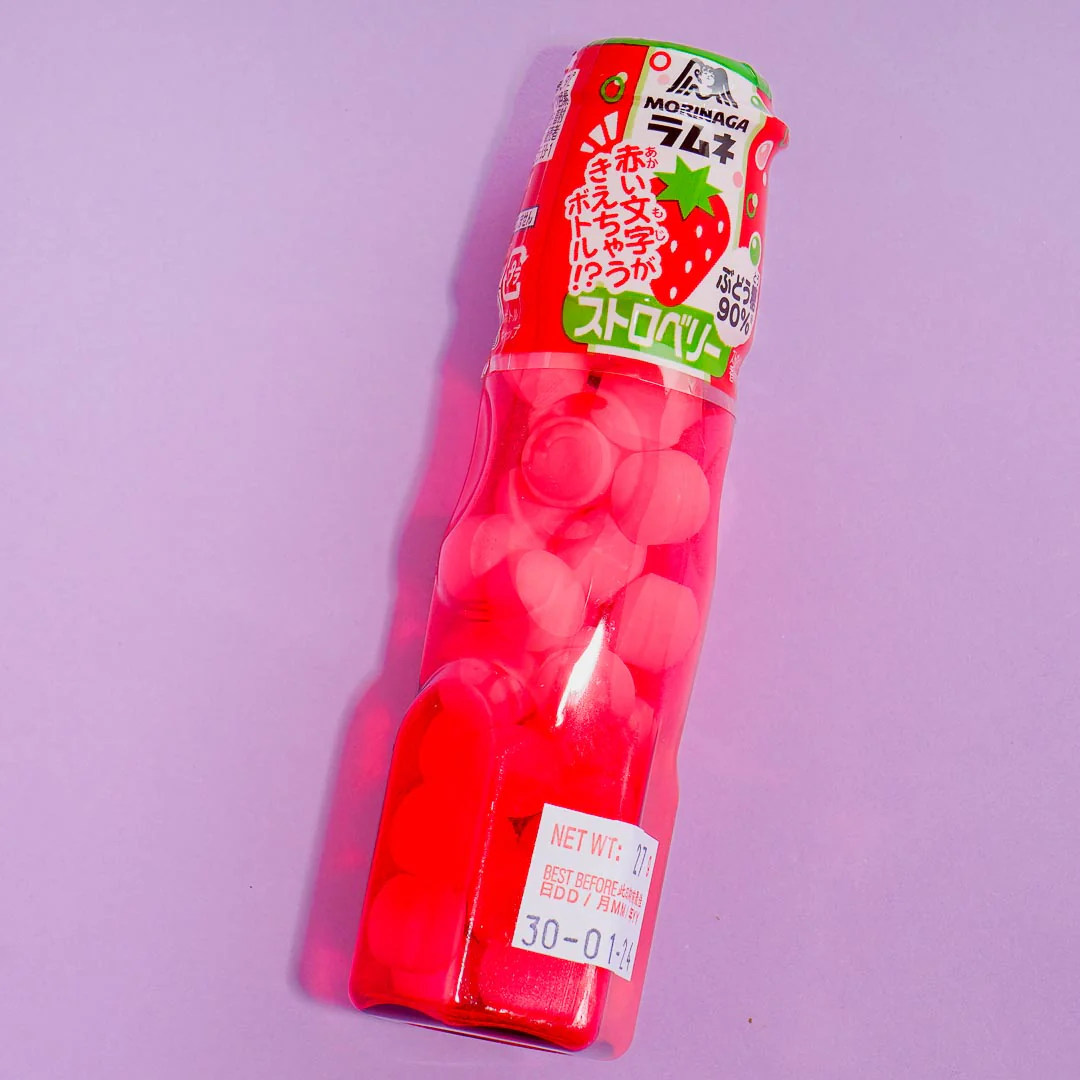 Morinaga Ramune Candy - Strawberry