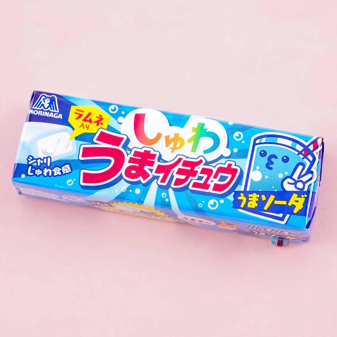 Morinaga Shuwauma Ichu Uma Soda Candy - Clear Soda