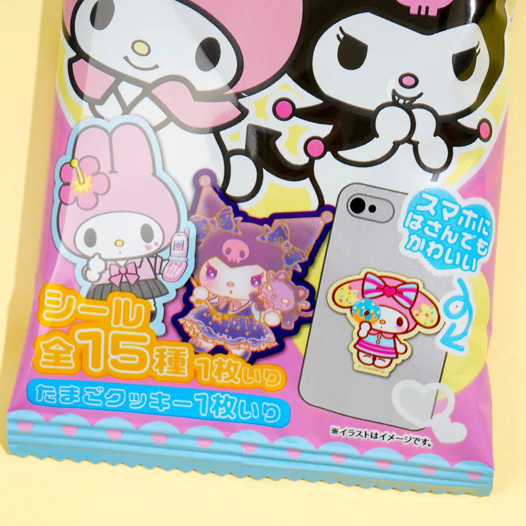 My Melody And Kuromi Egg Cookie With Sticker - Image 2