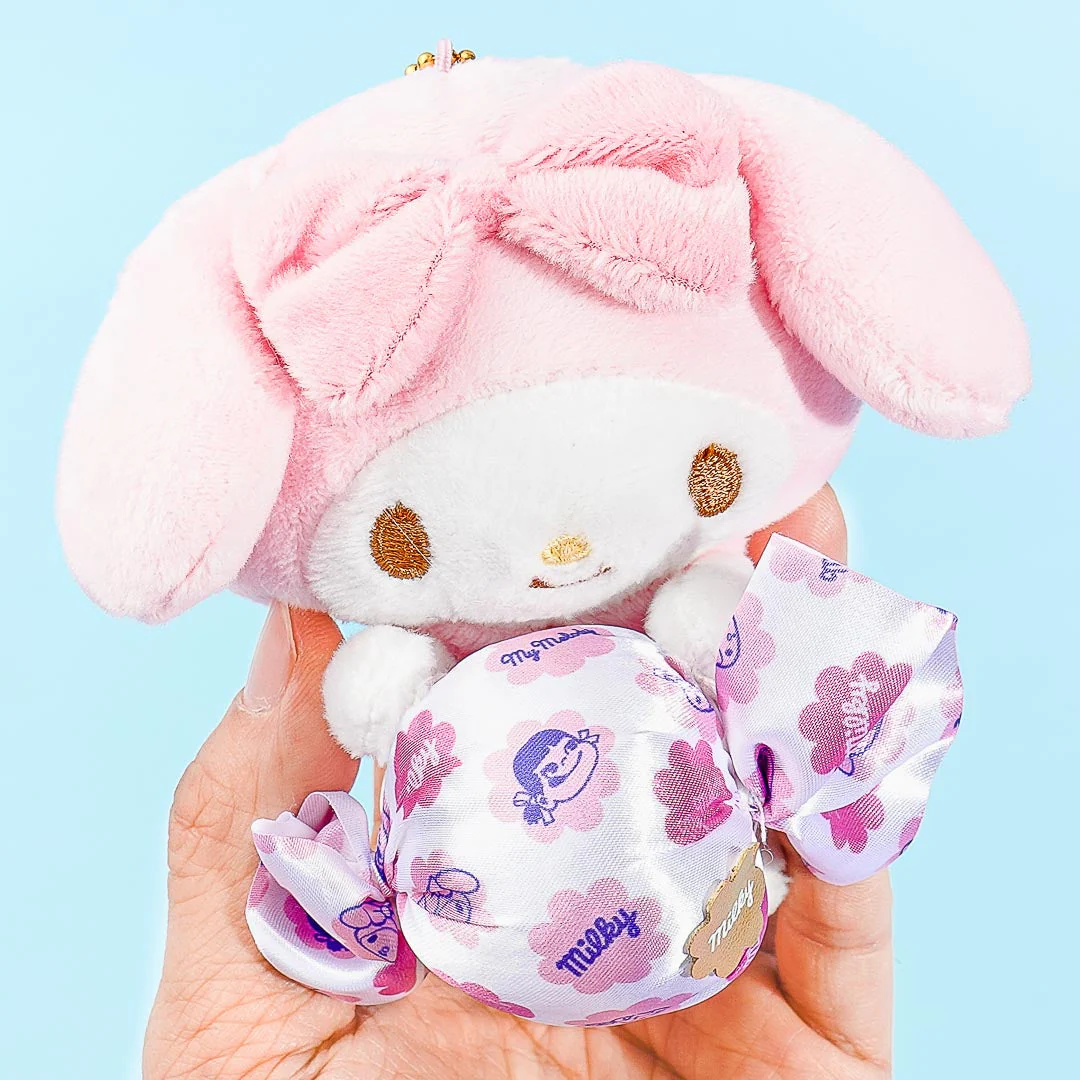 My Melody Candy Plush Charm & Milky Candy Set - Image 2