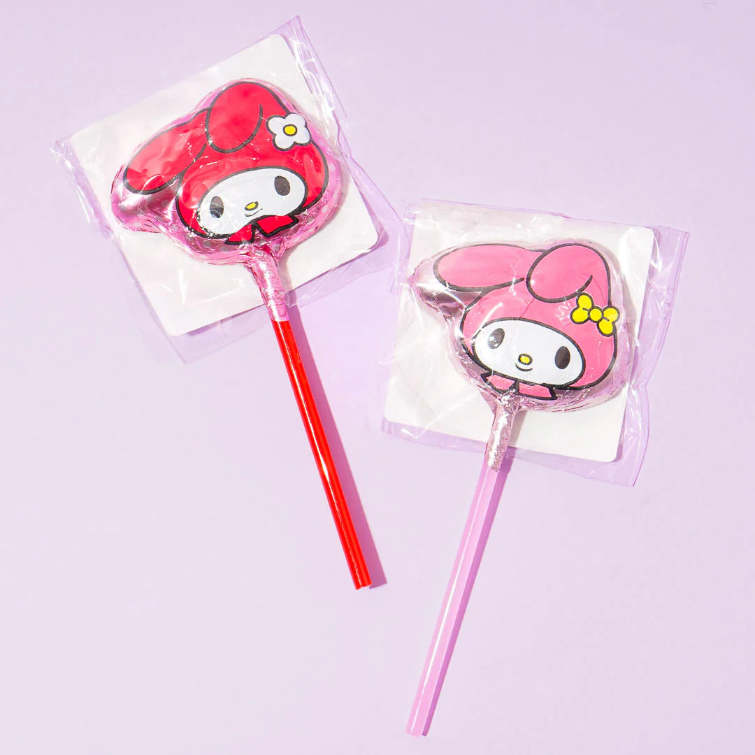 My Melody Character Chocolate Lollipop