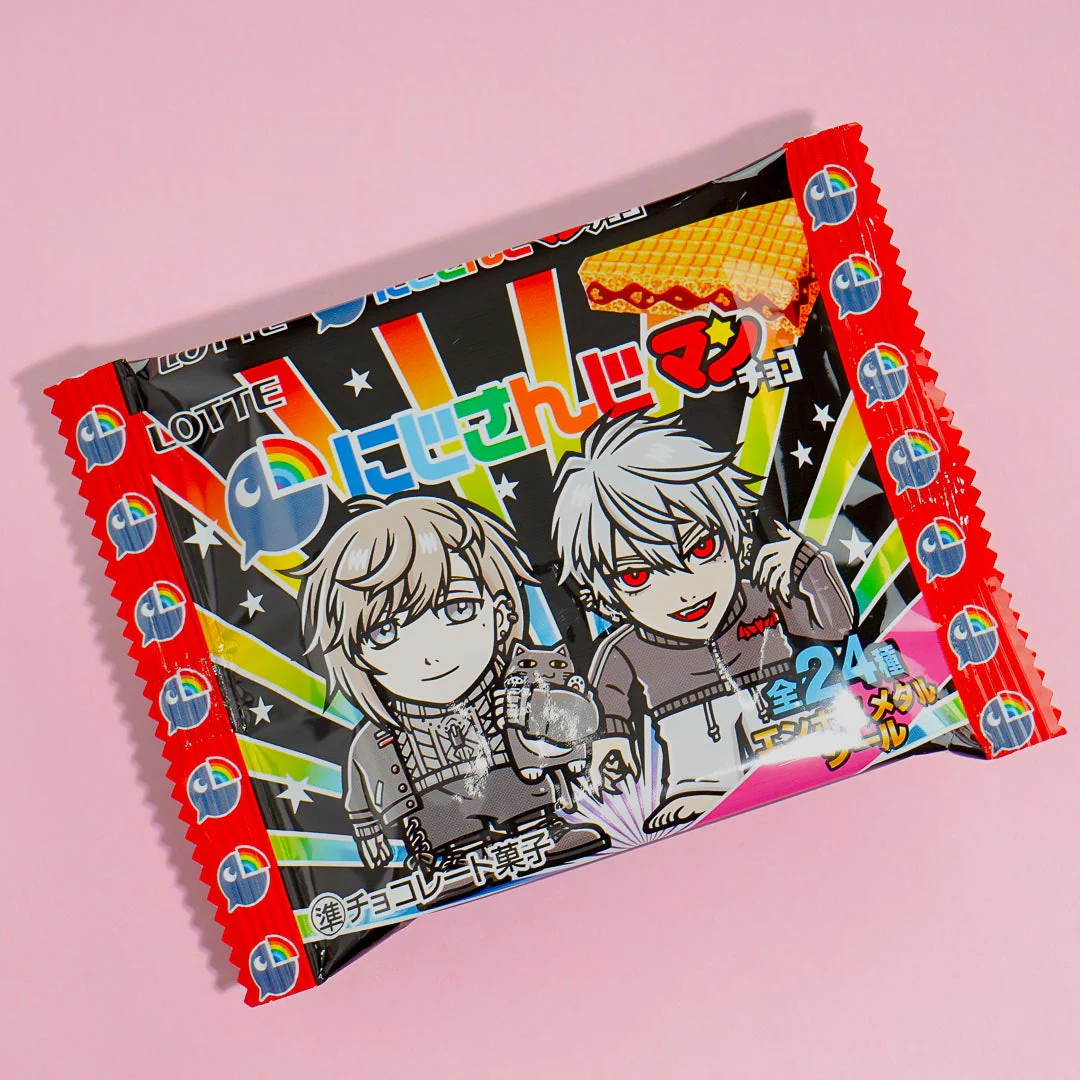 NIJISANJI x Bikkuriman Wafer With Sticker - Image 2