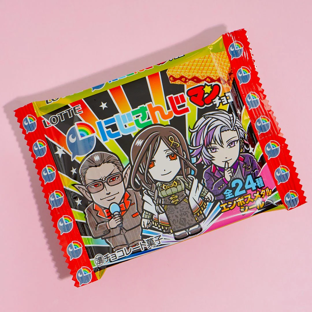 NIJISANJI x Bikkuriman Wafer With Sticker - Image 3