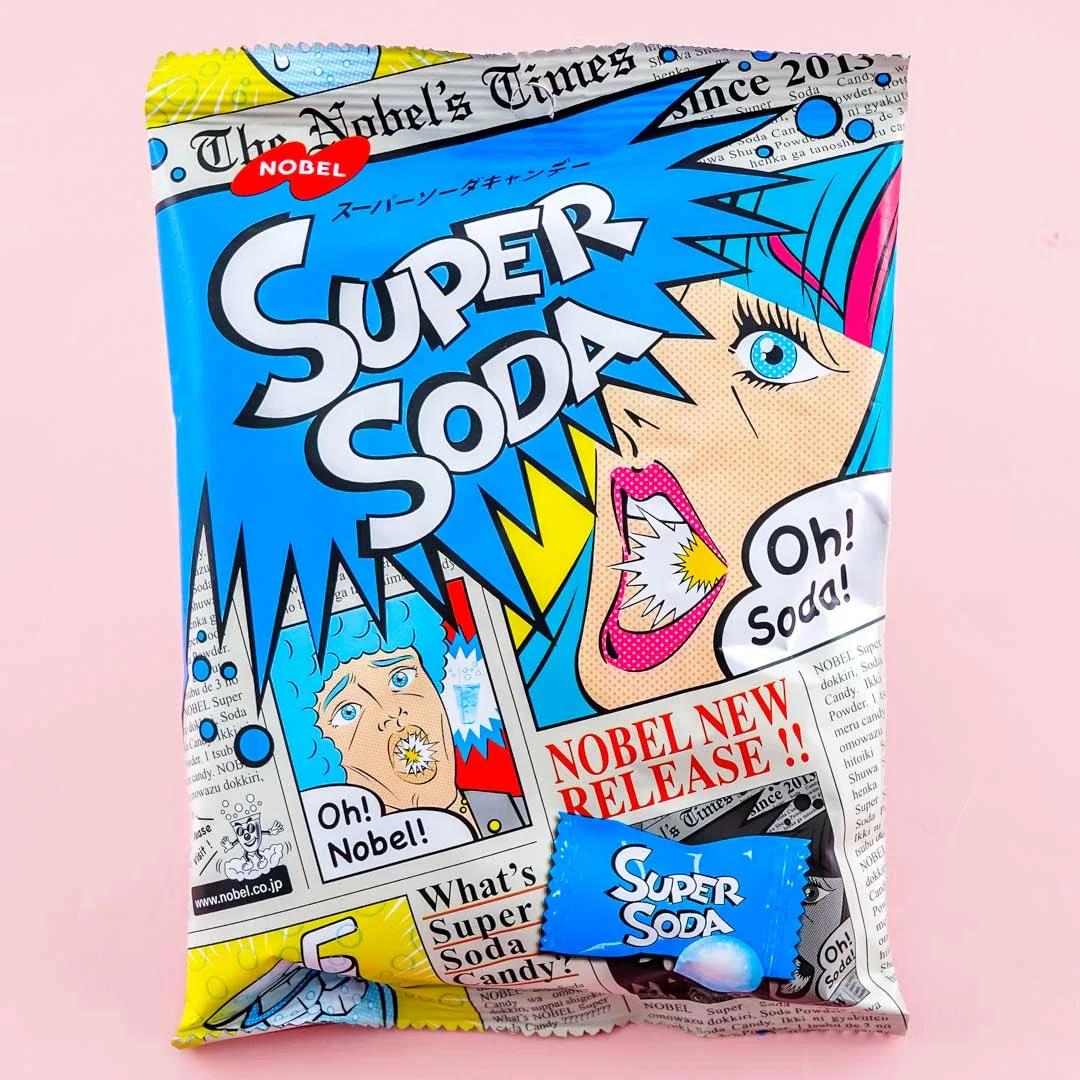 Nobel Super Soda Candy
