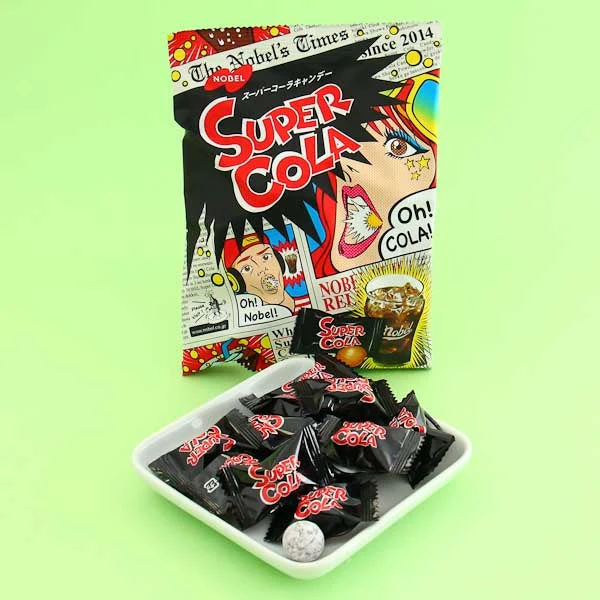 Nobel Super Sour Cola Candy Package