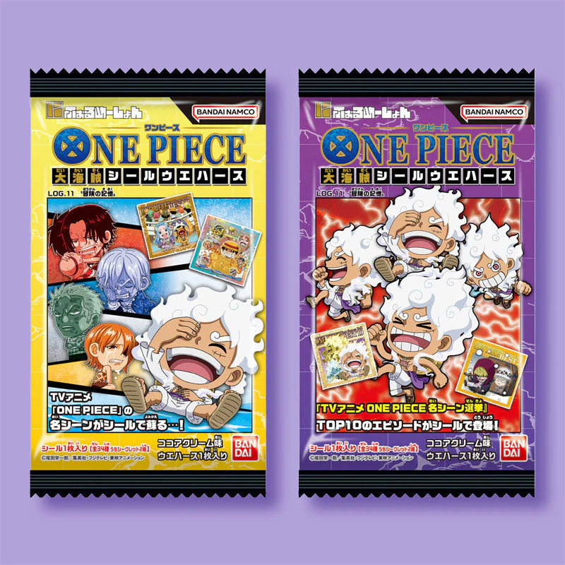 One Piece Niformation Great Pirate Seal Log.11 Wafer & Seal Sticker