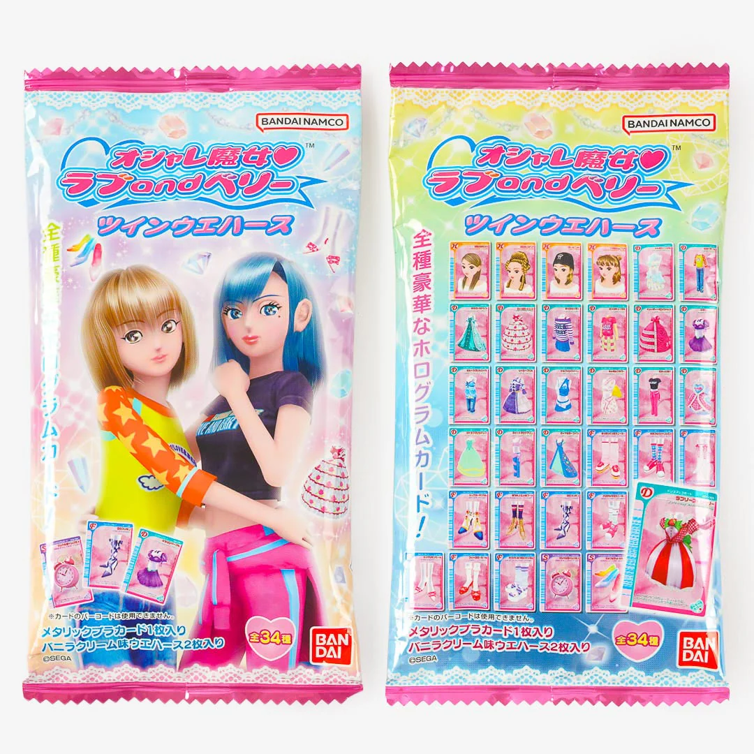 Oshare Majo Love and Berry Twin Wafers With Card - Image 3