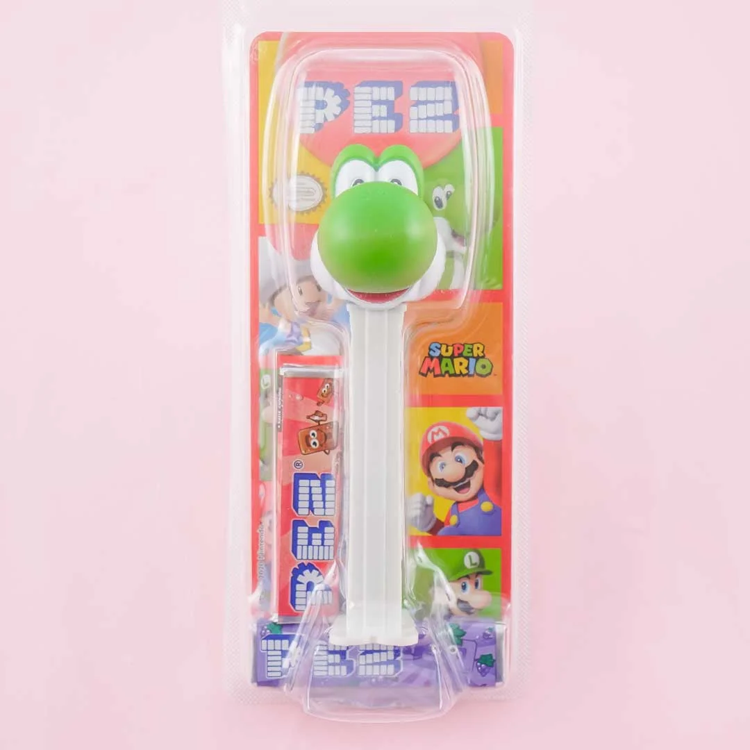 Morinaga PEZ Candy - Super Mario / Yoshi