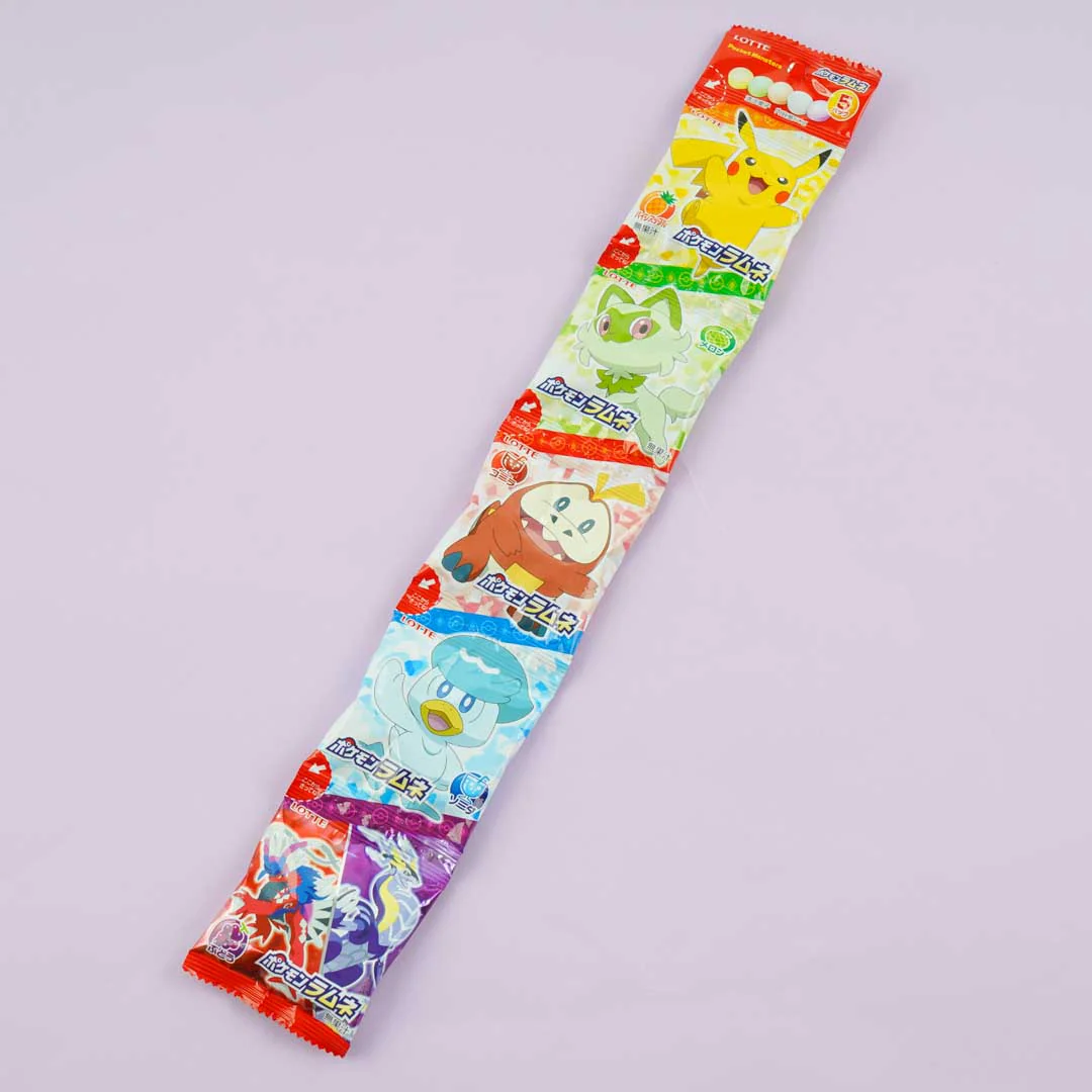 Pokémon Assorted Ramune Candy Set - 5 pcs