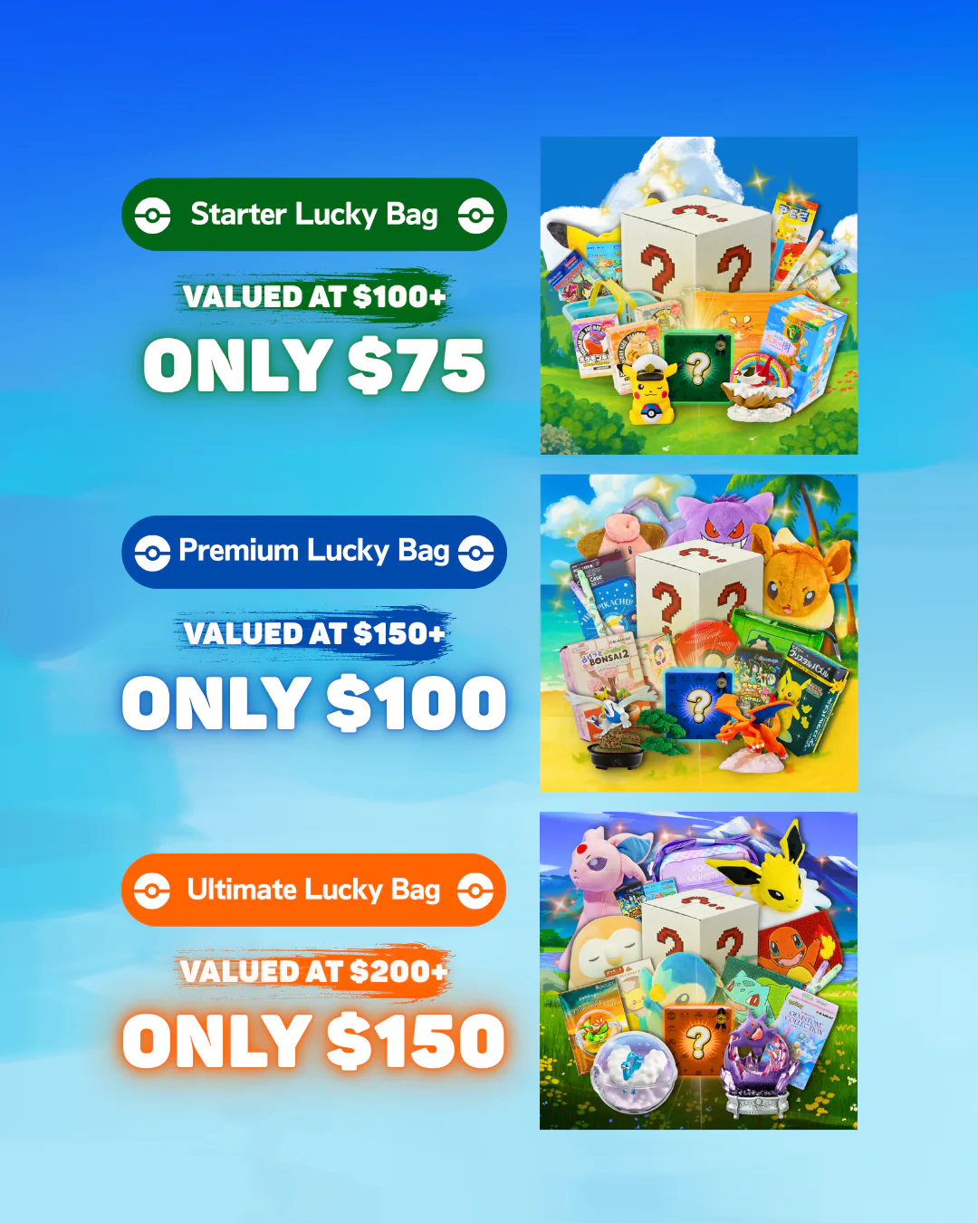 Pokemon Lucky Bags - Image 2